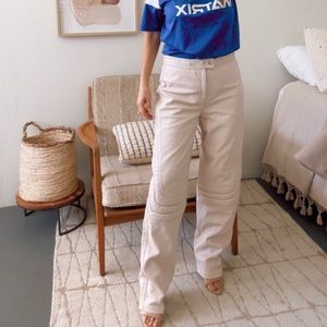 🌸L’Academie Rue Leather Pants.